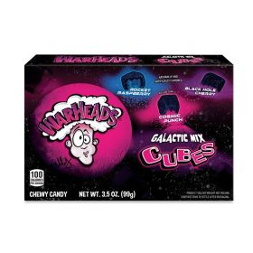 Warheads Sour Galactic Mix Cubes Chewy Candies