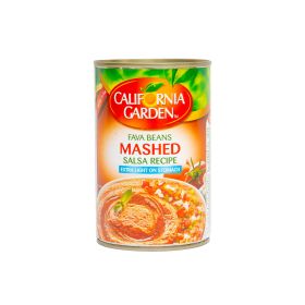 California Garden Fava Beans Mashed Salsa Recipe