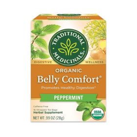 Traditional Medicinals Belly Comfort Peppermint Organic Herbal Tea Bags