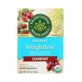 Traditional Medicinals Weightless Cranberry Organic Herbal Tea Bags
