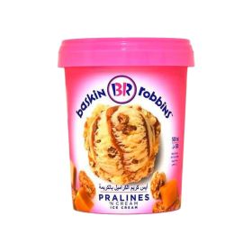Baskin Robbins Ice Cream Pralines 'n Cream