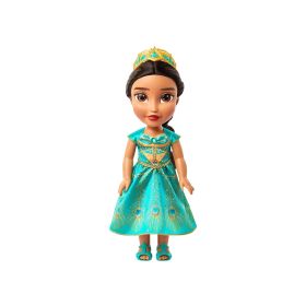Disney Aladdin Jasmin Doll Teal Dress 15 Inch