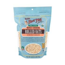 Bob's Red Mill Organic Quick Cooking Whole Grain Rolled Oats