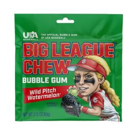 Big League Chew Watermelon Chewing Bubble Gum
