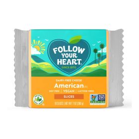 Follow Your Heart Dairy Free Vegan American Style Sliced Cheese