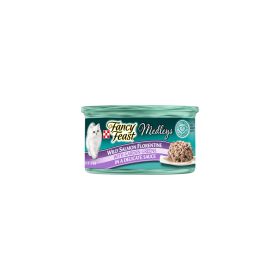 Fancy Feast Elegant Medleys Wild Salmon Florentine Gourmet Cat Food