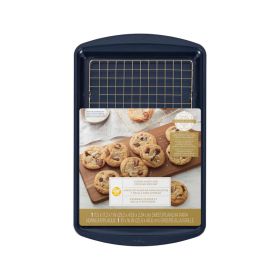 Wilton Ever-Glide Large Cookie Sheet Navy Blue