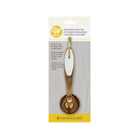 Wilton Measuring Spoons With Snap On Ring Set 5'S