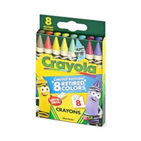 Crayola Limited Edition Crayons with 8 Retired Colors