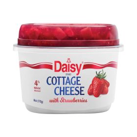 Daisy 4% Milk Fat Cottage Cheese with Strawberries