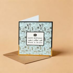 Happy Birthday Make a Wish Greeting Card