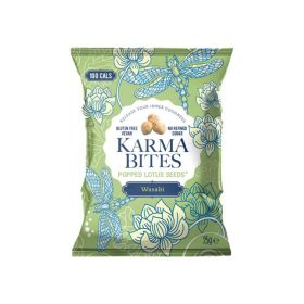 Karma Bites Popped Lotus Seed Wasabi 
