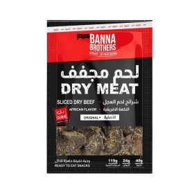 Banana Brothers African Flavor Original Sliced Dry Beef