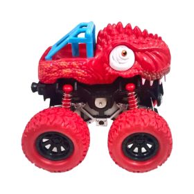 DPower Friction Dino Stunt Car Red