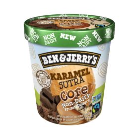 Ben & Jerry's Non-Dairy Karamel Sutra Chocolate & Caramel Icecream