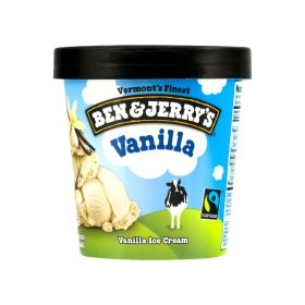 Ben & Jerry's Vanilla Ice Cream
