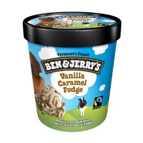 Ben & Jerry's Vanilla Caramel Fudge Ice Cream