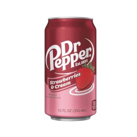 Dr Pepper Strawberry Cream Soda Drink 355ML