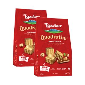Loacker Quadratini Wafers Assorted Flavours