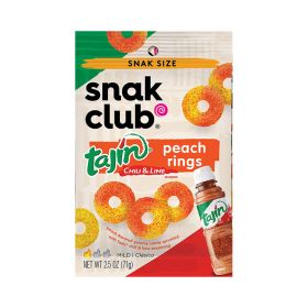 Snak Club Tajin Chili & Lime Seasoned Peach Rings