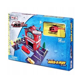 Maisto Fresh Metal Build-N-Play Fire Station