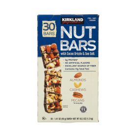 Kirkland Signature Almonds Cashews Pecans Bars