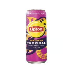 Lipton Zero Sugar Tropical Passionfruit & Mango Iced Tea 320ml