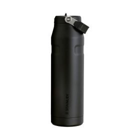 Stanley IceFlow Flip Straw 1.06L Bottle in Black