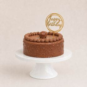 Happy Birthday GrandRose Ferrero Rocher Cake 1.1kg