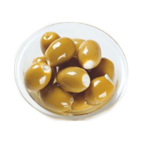 Green Olives Stuffed With Labneh