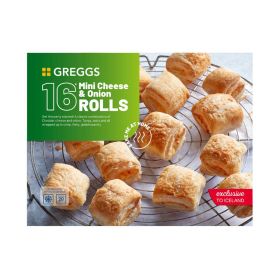 Greggs 16 Mini Cheese Rolls