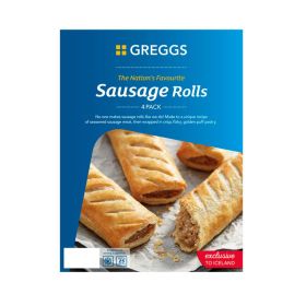 Greggs 4 Sausage Rolls