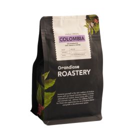 Grandiose Colombian Decaffeinated Espresso Roast Coffee 250GM