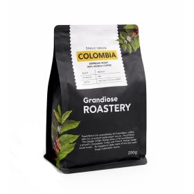 Grandiose Colombia Espresso Roast Coffee 250GM