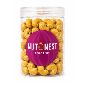 Dragee Cashew Coated with Caramel Chocolate