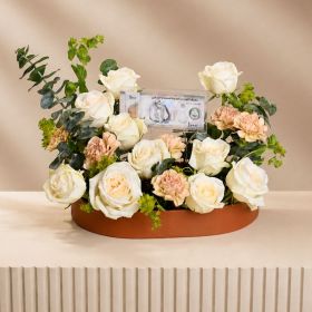 Ivory & Peach Harmony Tray