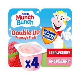 Nestle Munch Bunch Double Up Raspberry & Strawberry Dessert