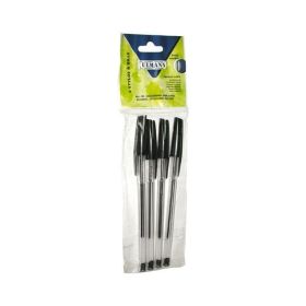 Ulmann 1mm Black Ballpoint Pens