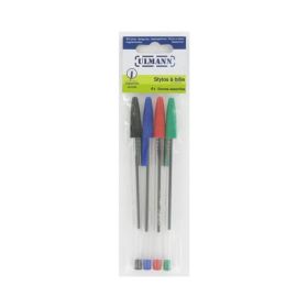 Ulmann Assorted Colors Ballpoint Pens