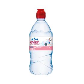 Evian Natural Mineral Water 750ml