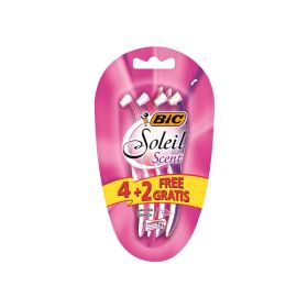 Bic Shavers Female Soleil Scent Blister 