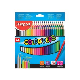 Maped Color Peps Pencils 48 Colors Set