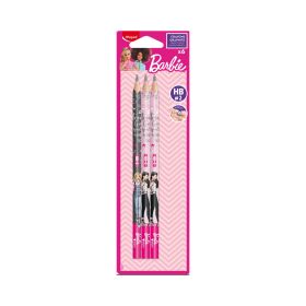 Maped Blackpeps Barbie Hb Pencil and Eraser