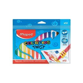 Maped Color Peps Twistable Crayons 12 Colors