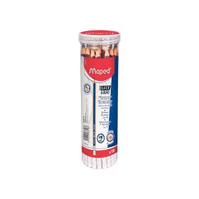 Maped Black Peps Tube + Sharpener + Eraser