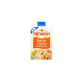 President Cooking Cream 18%