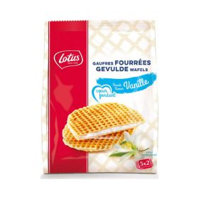 Lotus Gaufres Coeur Fond Vanilla