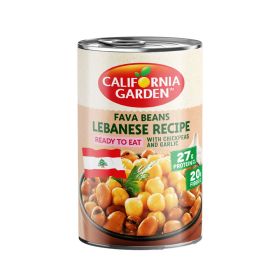 California Garden Low Fat Lebanese Recipe Fava Beans