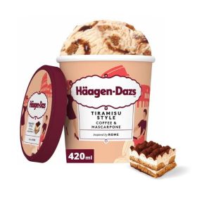Haagen Dazs Tiramisu Style Coffee & Mascarpone Ice Cream Tub