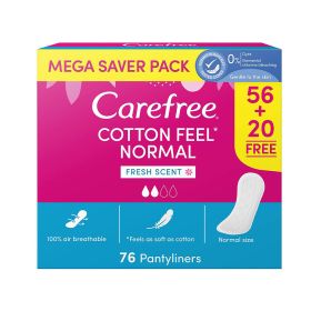 Carefree Cotton Fresh Pantyliners